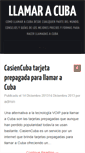 Mobile Screenshot of llamar-cuba.com